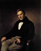 Francesco Hayez Portrait of Alessandro Manzoni oil painting on canvas